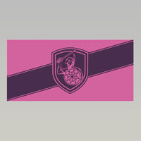 Falkirk Pink Highlander Badge Mug