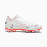 Puma Future Pro FG/AG football boots. White & fire orchid colour