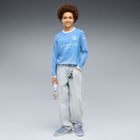 Man City 26/27 Home L/S Football Shirt Jnr