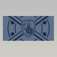Falkirk Blue Highlander Shield Mug