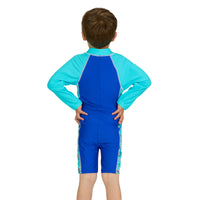 Oceanic Long Sleeve All In One Junior Swimwear