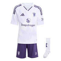 Man Utd 25/26 Away Football Mini Kit