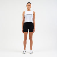 Technical Cropped Tank Women's