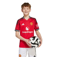 Man Utd 25/26 Home Football Shirt Jnr