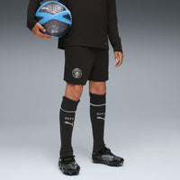 Man City 25/26 Away Football Shorts Jnr