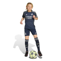 Real Madrid 25/26 Away Football Shorts Jnr