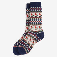 Robin Fair Isle Socks
