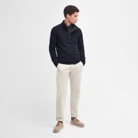 Essential Patch Half Zip Knitted Jumper