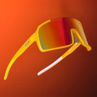 Lives Life in All-Caps Sunglasses