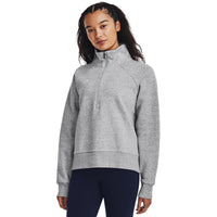 UA Rival Fleece Half Zip Womens