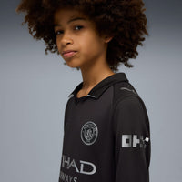 Man City 25/26 Away L/S Football Shirt Jnr