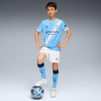 Man City 25/26 Home Football Shorts Jnr