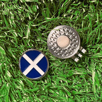 Scotland Tour Golf Cap Clip