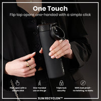 Recyclon Water Bottle with Straw (500ml)