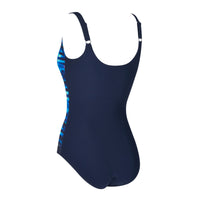Drone Adjustable Scoopback Swimsuit Womens