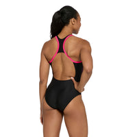 Mettle Pink Atomback Swimsuit Womens