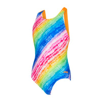 Rainbow Ripple Flyback Junior Swimsuit