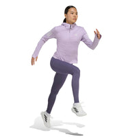 Own The Run Winterized Hooded 1/2 Zip Jacket - Womens