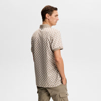 Tour Tech Print Golf Polo Shirt