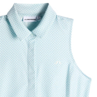 Dena Print Sleeveless Golf Top Womens