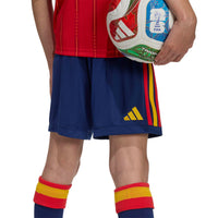 Spain 26 Home Football Shorts Jnr