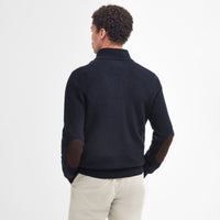 Essential Patch Half Zip Knitted Jumper