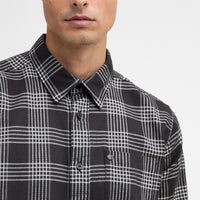 Heanes Waffle Check Shirt
