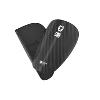 SAK Shape Black Football Shin Guards