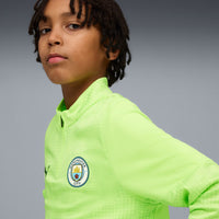 Man City 25/26 Training 1/4 Football Zip Top Jnr