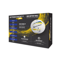 Speedsoft Yellow Ink Golf Balls (Dozen)
