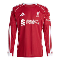 Liverpool 25/26 Home L/S Football Shirt