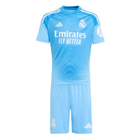 Real Madrid 25/26 Home GK Football Kit Jnr