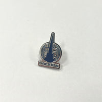 Falkirk Crest Pin Badge (Navy/Silver)
