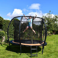 Evo-X Trampoline With Safety Zip Netted Enclosure (8 Feet)