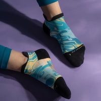 Elite Light Cushion Tab Running Socks