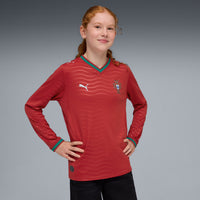 Portugal 26 Home L/S Football Shirt Jnr