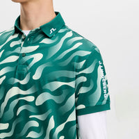 Tour Tech Print Golf Polo Shirt