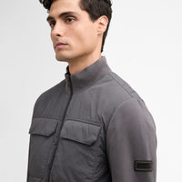 Ethan Funnel Neck Quilted Sweat