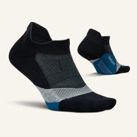 Elite Light Cushion No Show Tab Running Socks