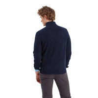 Lewis Lambswool 1/4 Zip Jumper