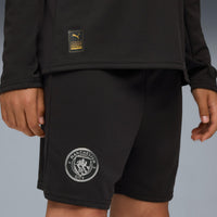 Man City 25/26 Away Football Shorts Jnr
