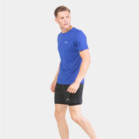 Ronhill Core twin shorts in black.