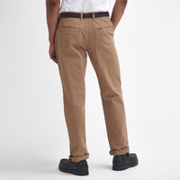 Washed Stretch Twill Tailored Fit Trouser