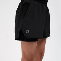 2 in 1 Functional Rip Stop Running Shorts