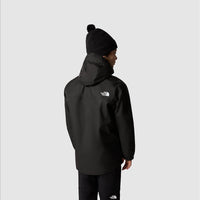 Boys warm storm rain jacket from The North Face in black