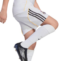 Real Madrid 25/26 Home Football Shorts Jnr