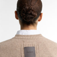 Wrenwood Striped Wool Crewn Neck Jumper - Women's