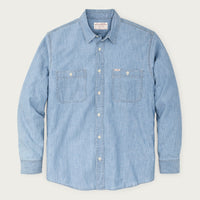 Chambray CPO Cotton Shirt