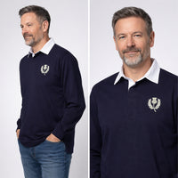 Scotland Home Retro Rugby Long Sleeve Shirt