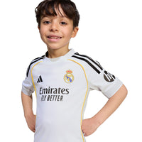 Real Madrid 25/26 Home Football Mini Kit